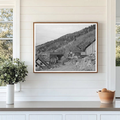 Ophir Colorado Narrow Gauge Railway Station 1940