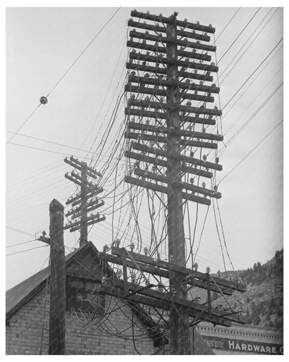 Telluride Colorado Electrical Wiring Disrepair September 1940