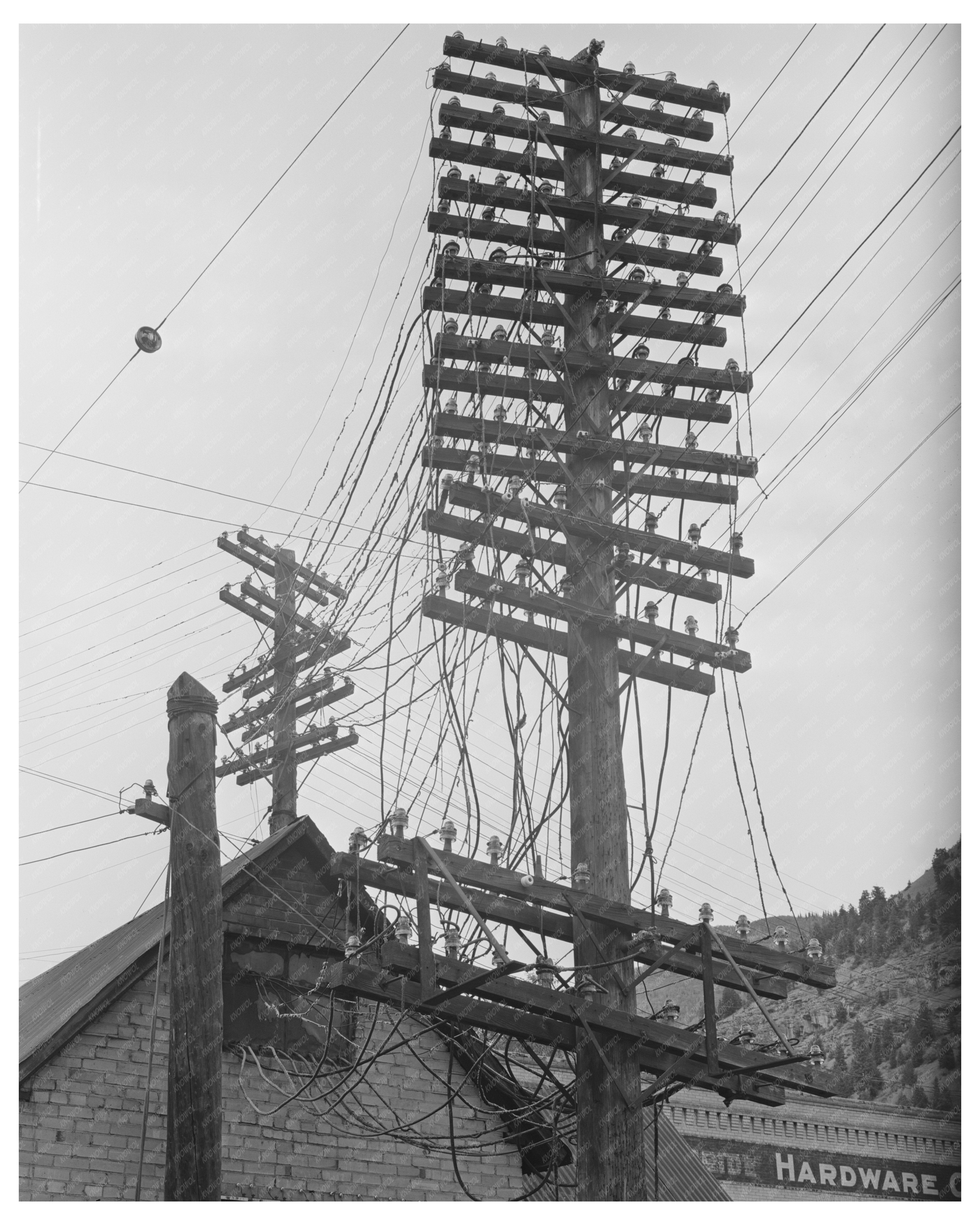 Telluride Colorado Electrical Wiring Disrepair September 1940