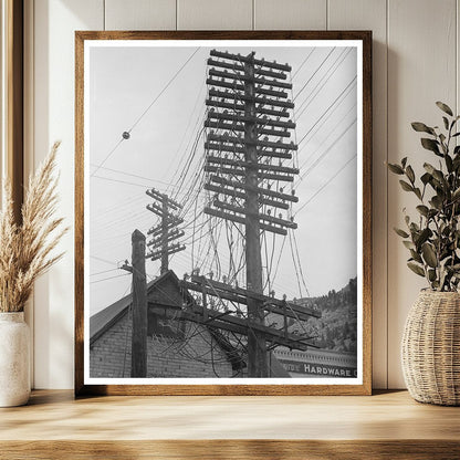 Telluride Colorado Electrical Wiring Disrepair September 1940