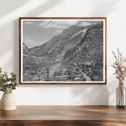 Ouray Colorado Historic Mining Town Photograph 1940