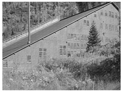 Gold Mill Detail Camp Bird Mine Ouray County Colorado 1940
