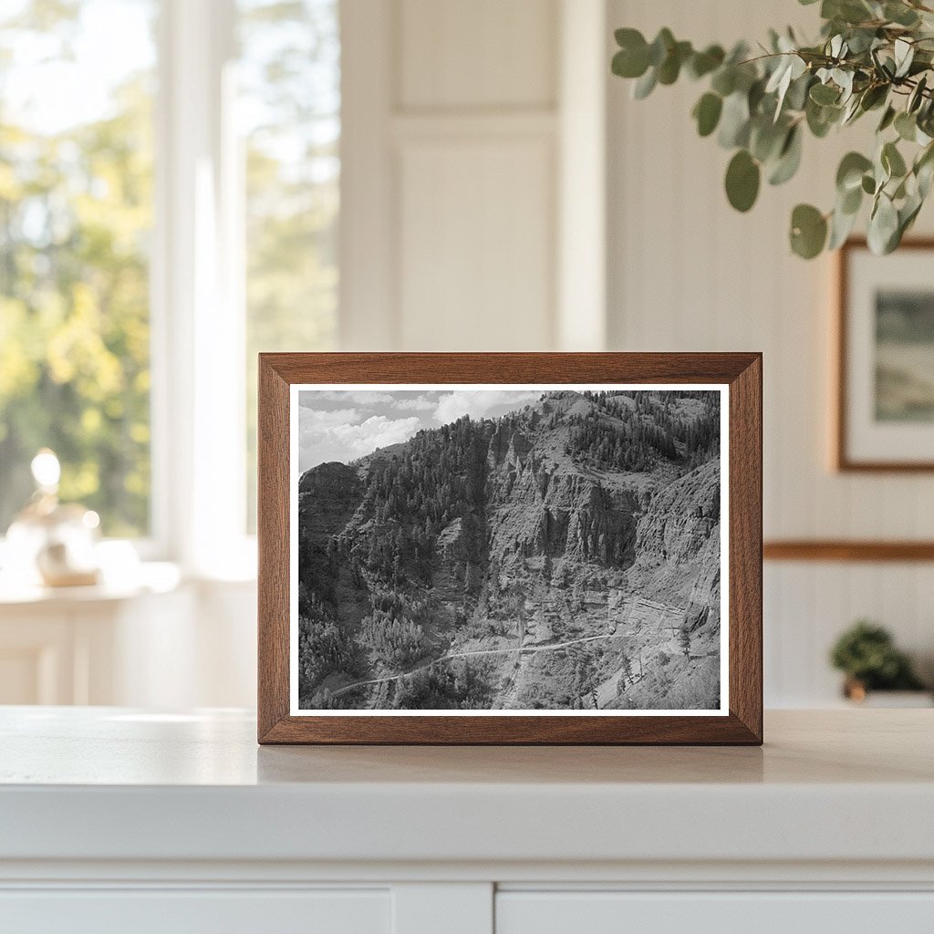 Smugglers Mine Road Telluride Colorado 1940 Photo