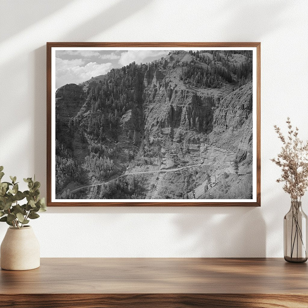 Smugglers Mine Road Telluride Colorado 1940 Photo