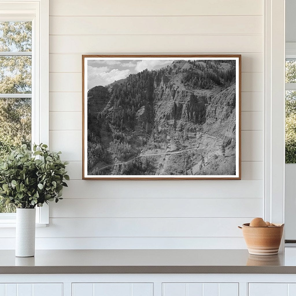 Smugglers Mine Road Telluride Colorado 1940 Photo