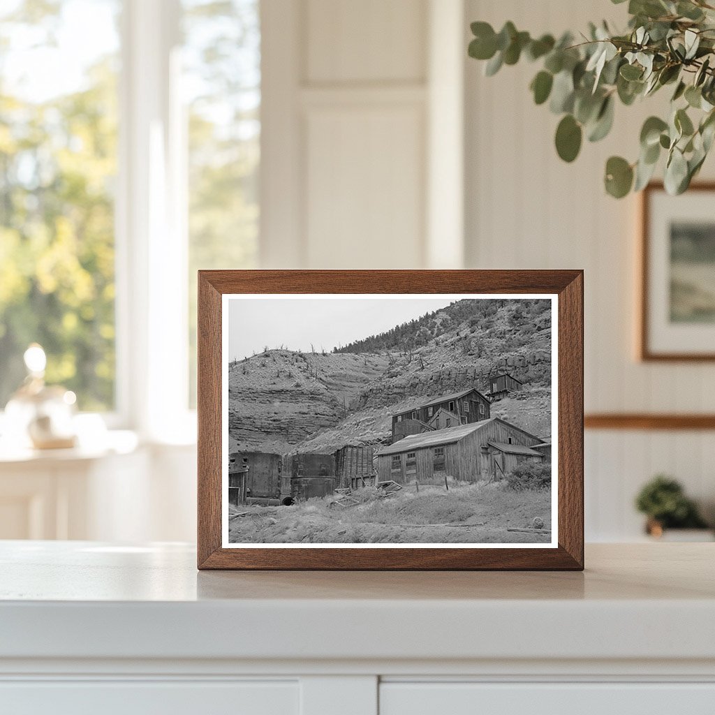 Gold Mill Remains at Fall Creek Colorado September 1940