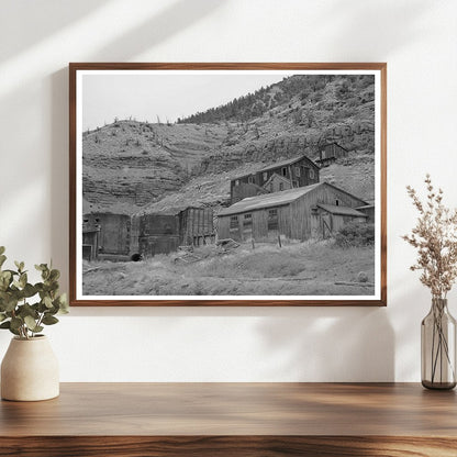 Gold Mill Remains at Fall Creek Colorado September 1940