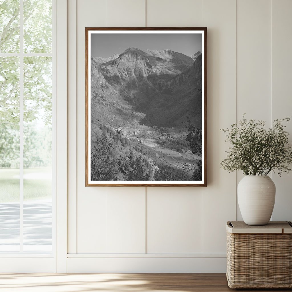 Mountain Valley near Telluride Colorado 1940