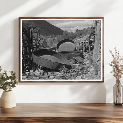 Telluride Gold Mill Remains September 1940