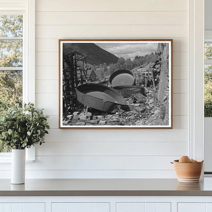 Telluride Gold Mill Remains September 1940