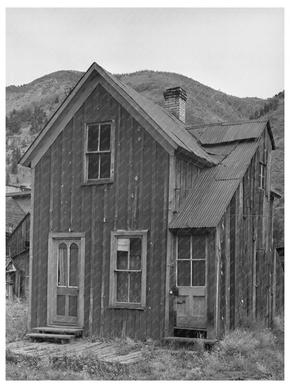 Vintage Telluride House of Gold Miner 1940
