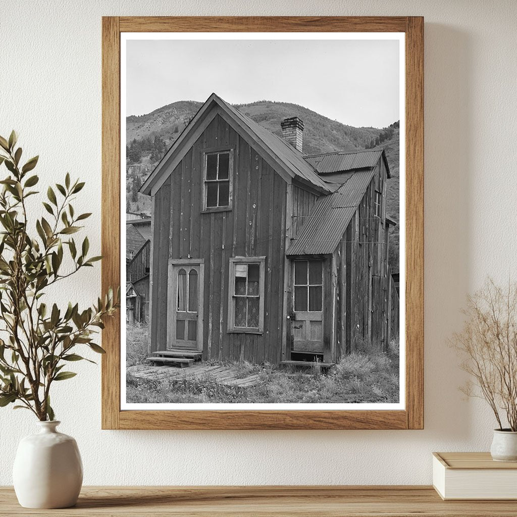 Vintage Telluride House of Gold Miner 1940