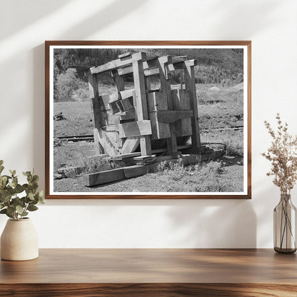 Vintage Screening Equipment at Telluride Gold Mill 1940