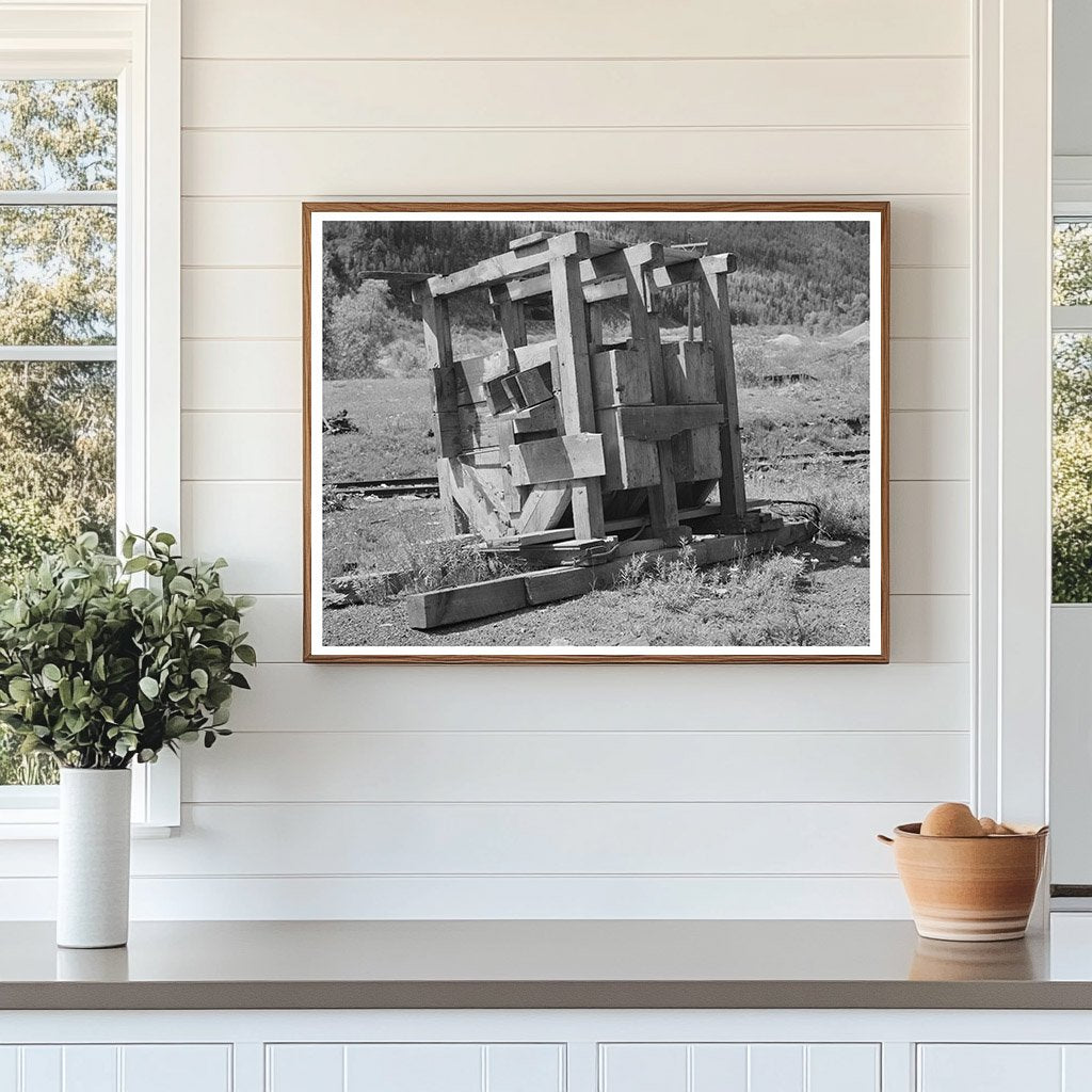 Vintage Screening Equipment at Telluride Gold Mill 1940