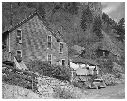 Ophir Hotel Colorado Historic Photo September 1940