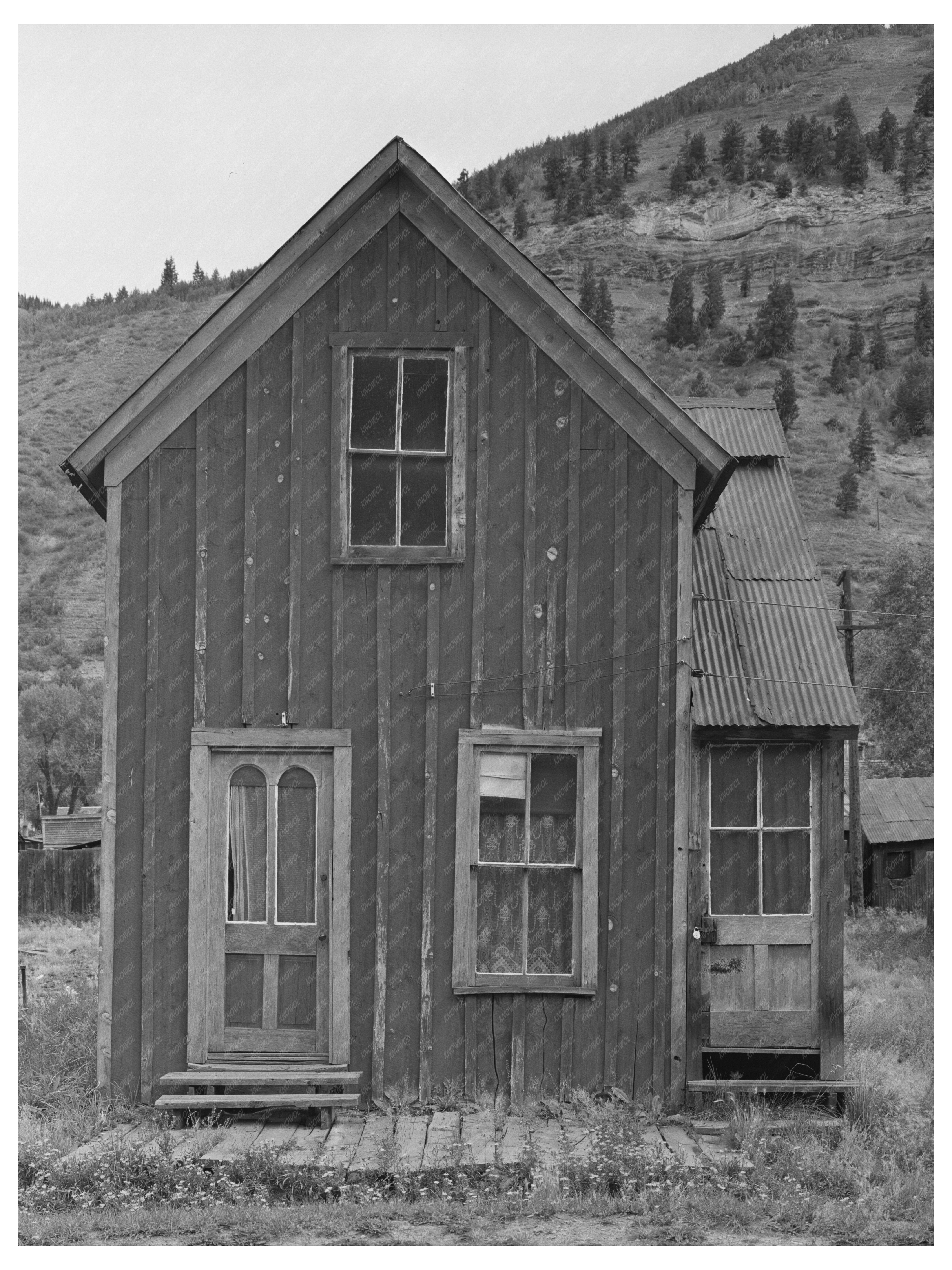 Gold Miner House Telluride Colorado September 1940