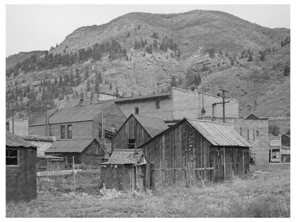Telluride Colorado Backyards September 1940