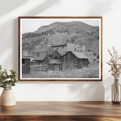 Telluride Colorado Backyards September 1940