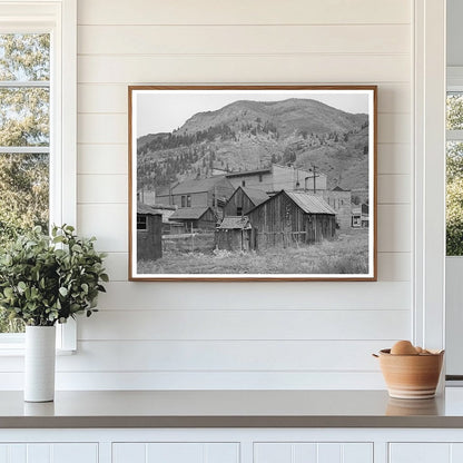 Telluride Colorado Backyards September 1940