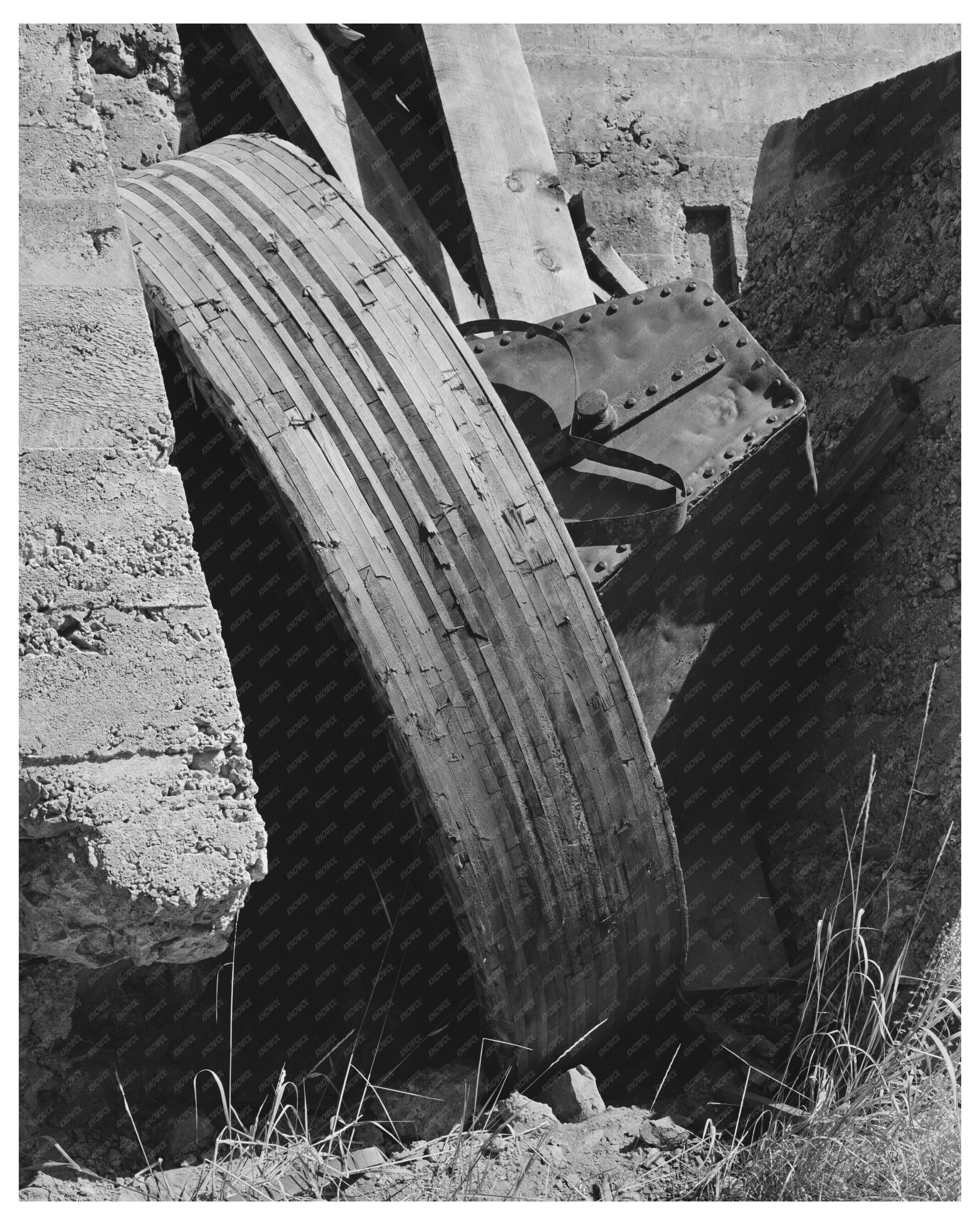 Vintage Abandoned Gold Mill Equipment Telluride 1940