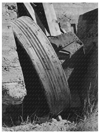 Abandoned Gold Mill Equipment Telluride Colorado 1940