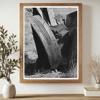 Abandoned Gold Mill Equipment Telluride Colorado 1940