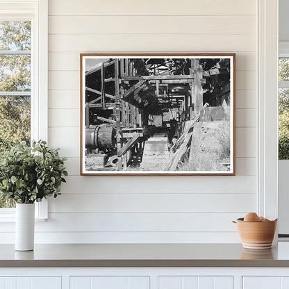 Telluride Colorado Abandoned Gold Mill Construction 1940