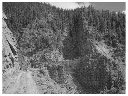 Ouray County Colorado Road Infrastructure September 1940