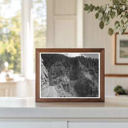 1940 Ouray County Colorado Road Engineering Photo