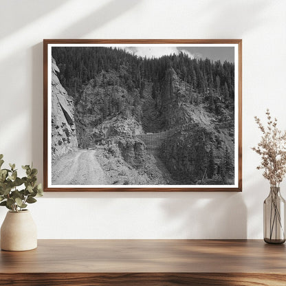 1940 Ouray County Colorado Road Engineering Photo