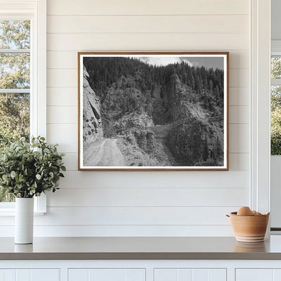 1940 Ouray County Colorado Road Engineering Photo