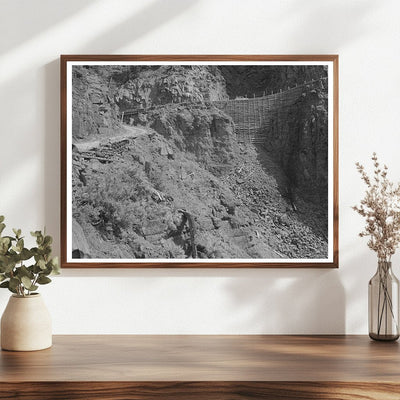 1940 Ouray County Colorado Road Infrastructure Image