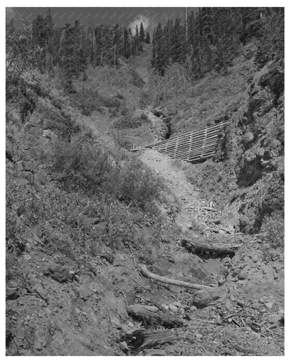 Telluride Gold Ore Handling Platform September 1940