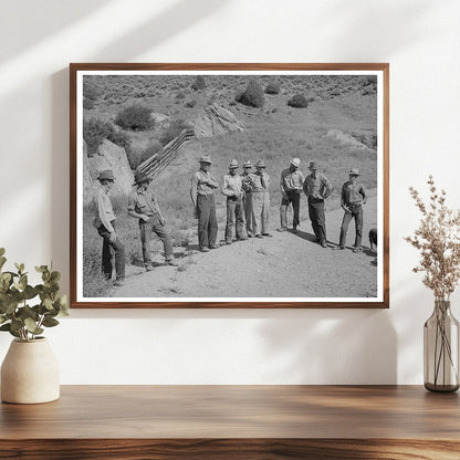 Sheepmen in Cimarron Colorado September 1940