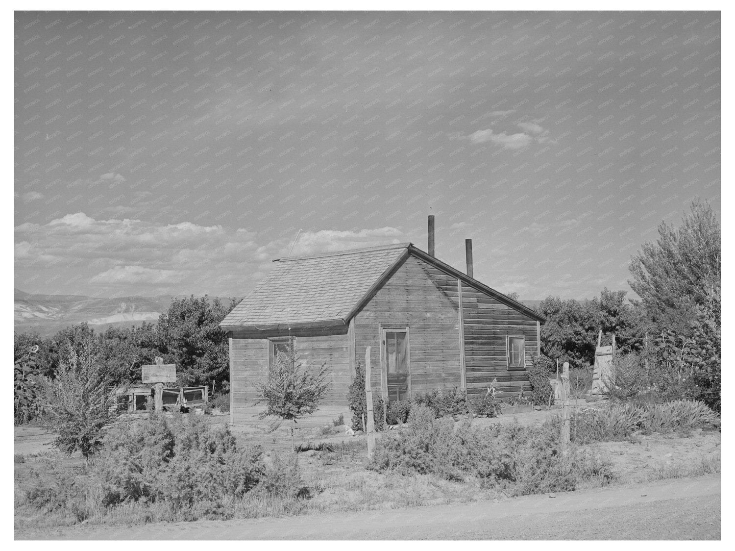 Fruit Rancher House Delta County Colorado 1940