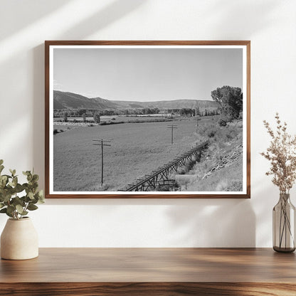 Uncampaghre River Irrigation System Ouray County Colorado 1940