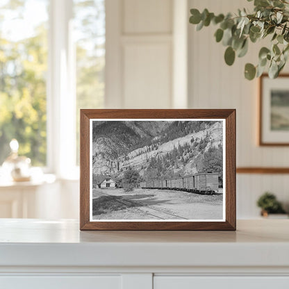 Ouray Colorado D. & R.G.W. Railroad Station 1940