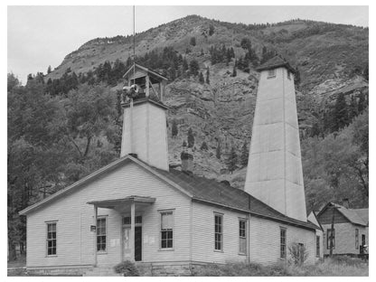 Telluride City Hall Vintage Image September 1940