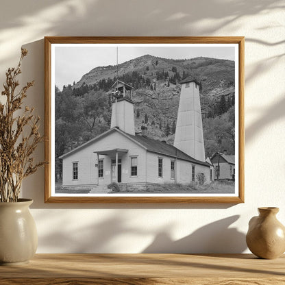 Telluride Colorado City Hall Historical Image 1940