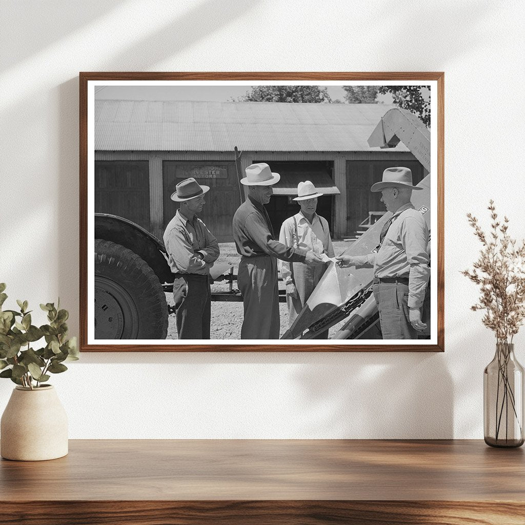 Cornish Machinery Cooperative Check Presentation 1940