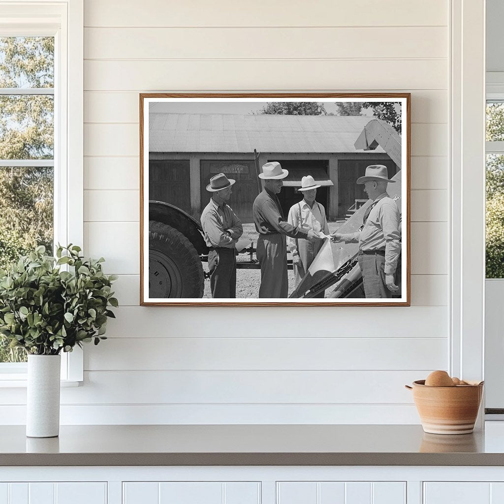 Cornish Machinery Cooperative Check Presentation 1940