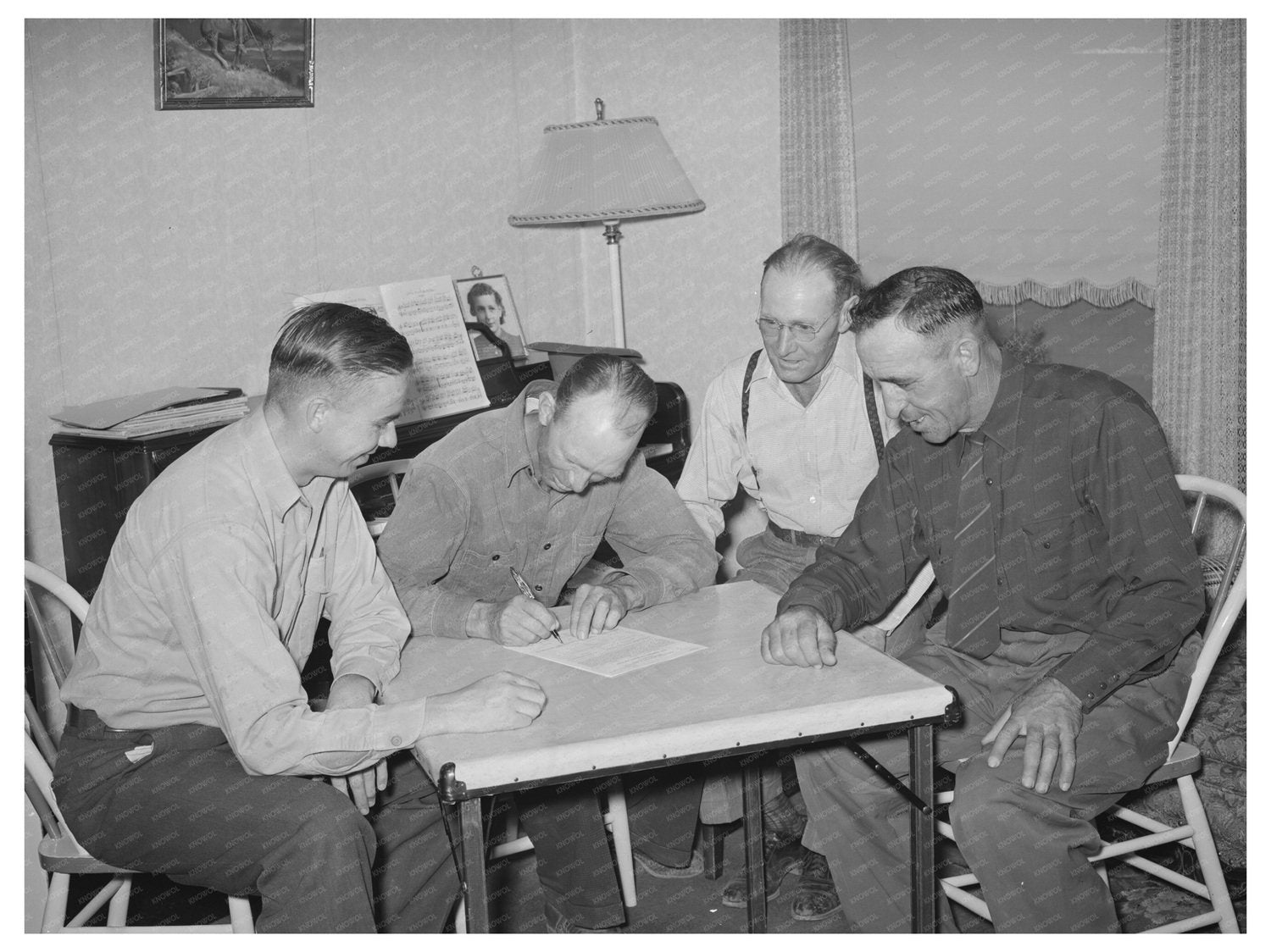 Cornish Utah Cooperative Signs Machinery Agreement 1940