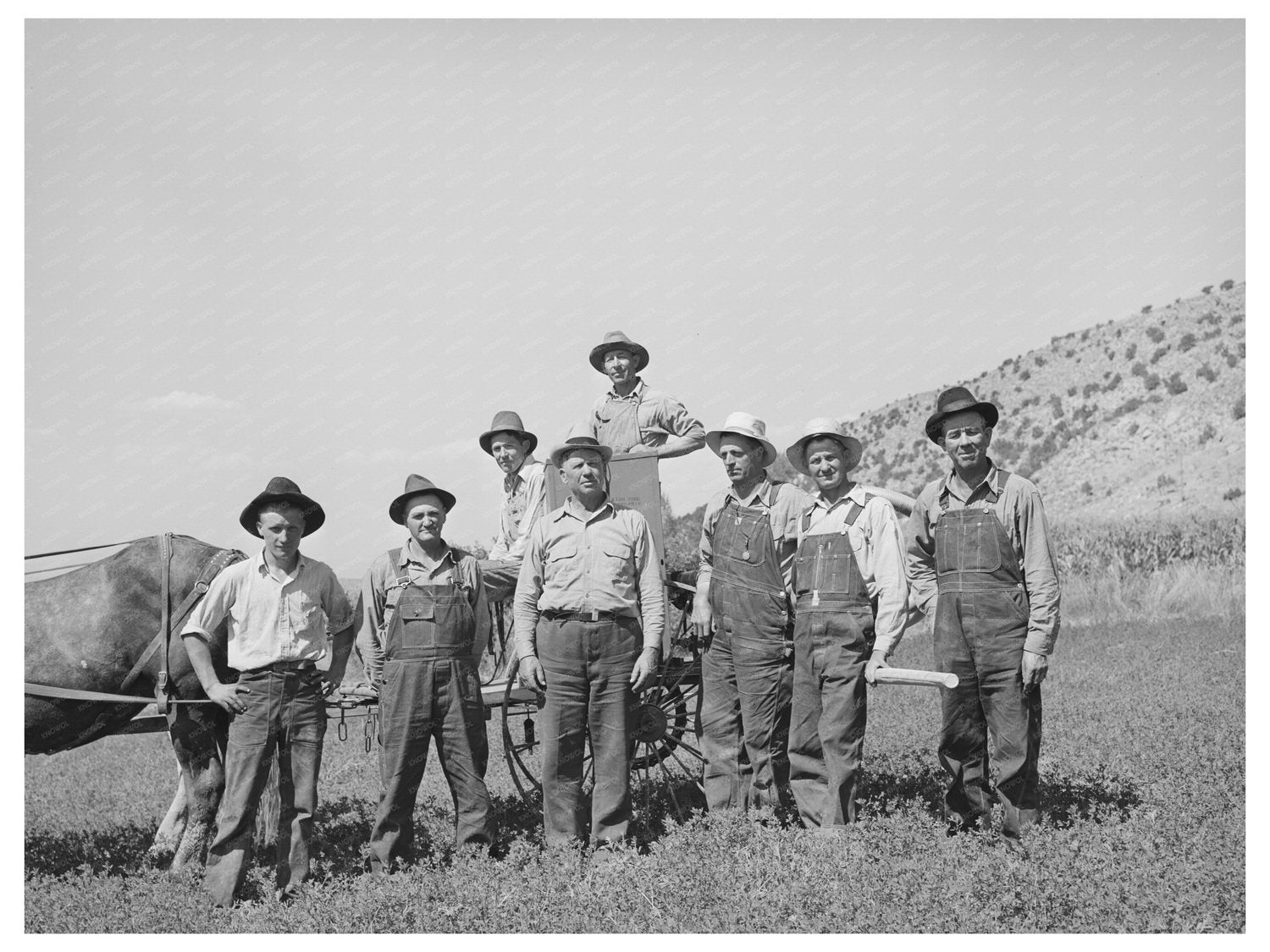 Allen Valley Duster Association 1940 Sanpete County Utah