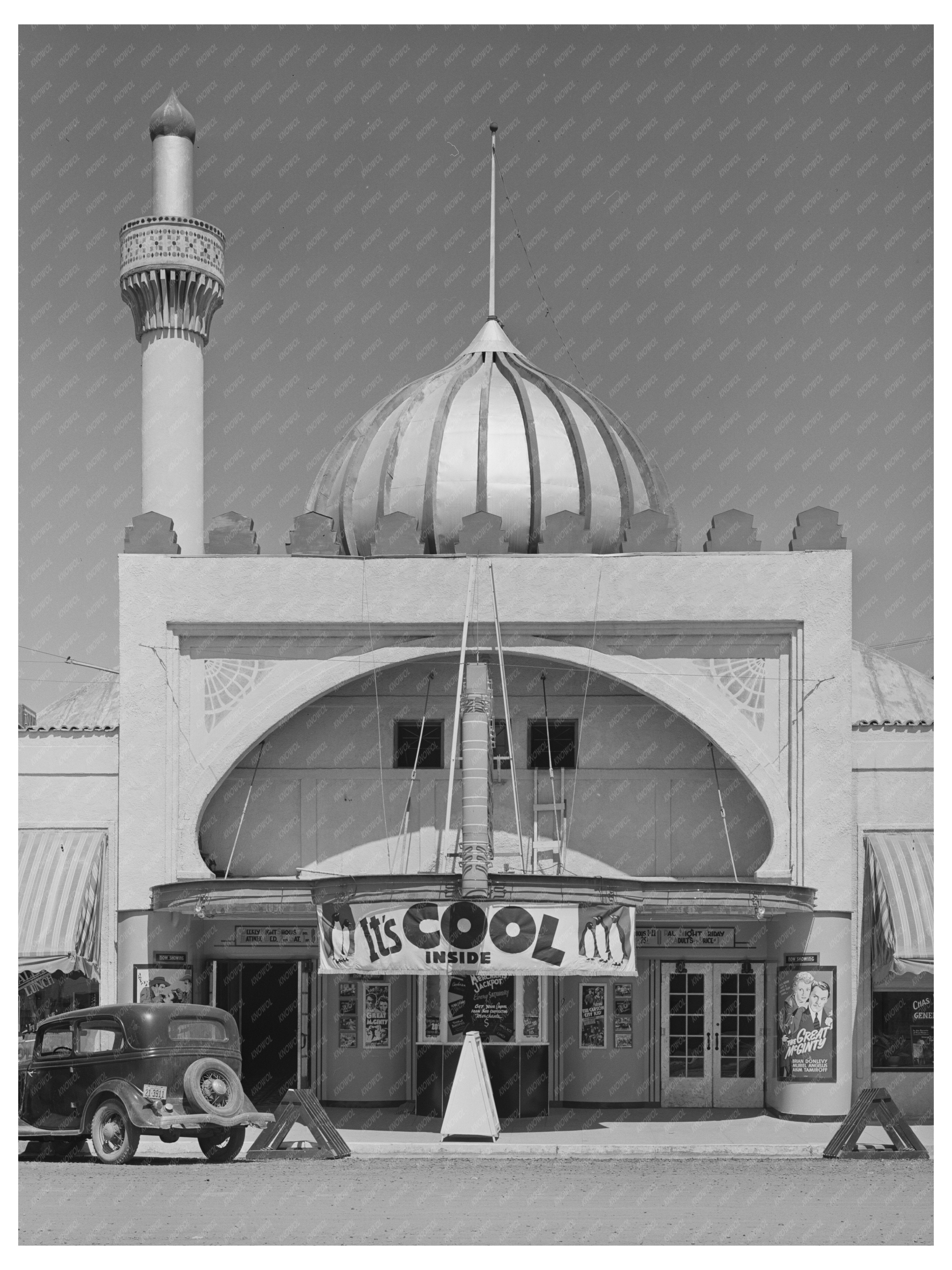 Montrose Colorado Theater Photograph September 1940