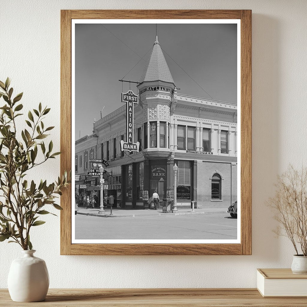 Montrose Colorado Bank Vintage Photo September 1940