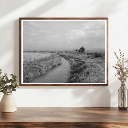 Irrigation Ditch to Farm in Montrose Colorado 1940