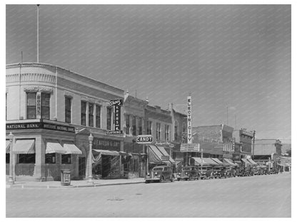 Main Street Montrose Colorado September 1940 Historic Photo
