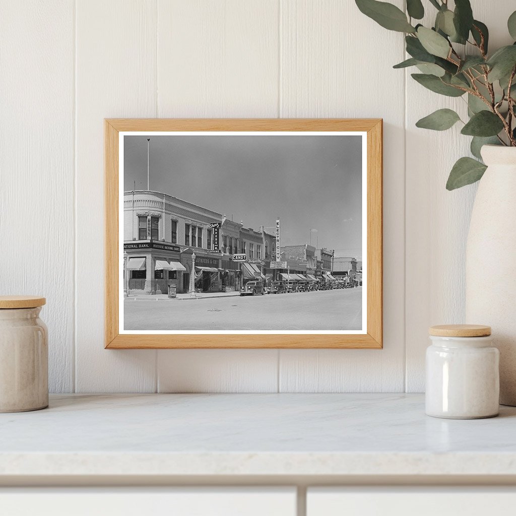 Montrose Colorado Main Street Scene September 1940