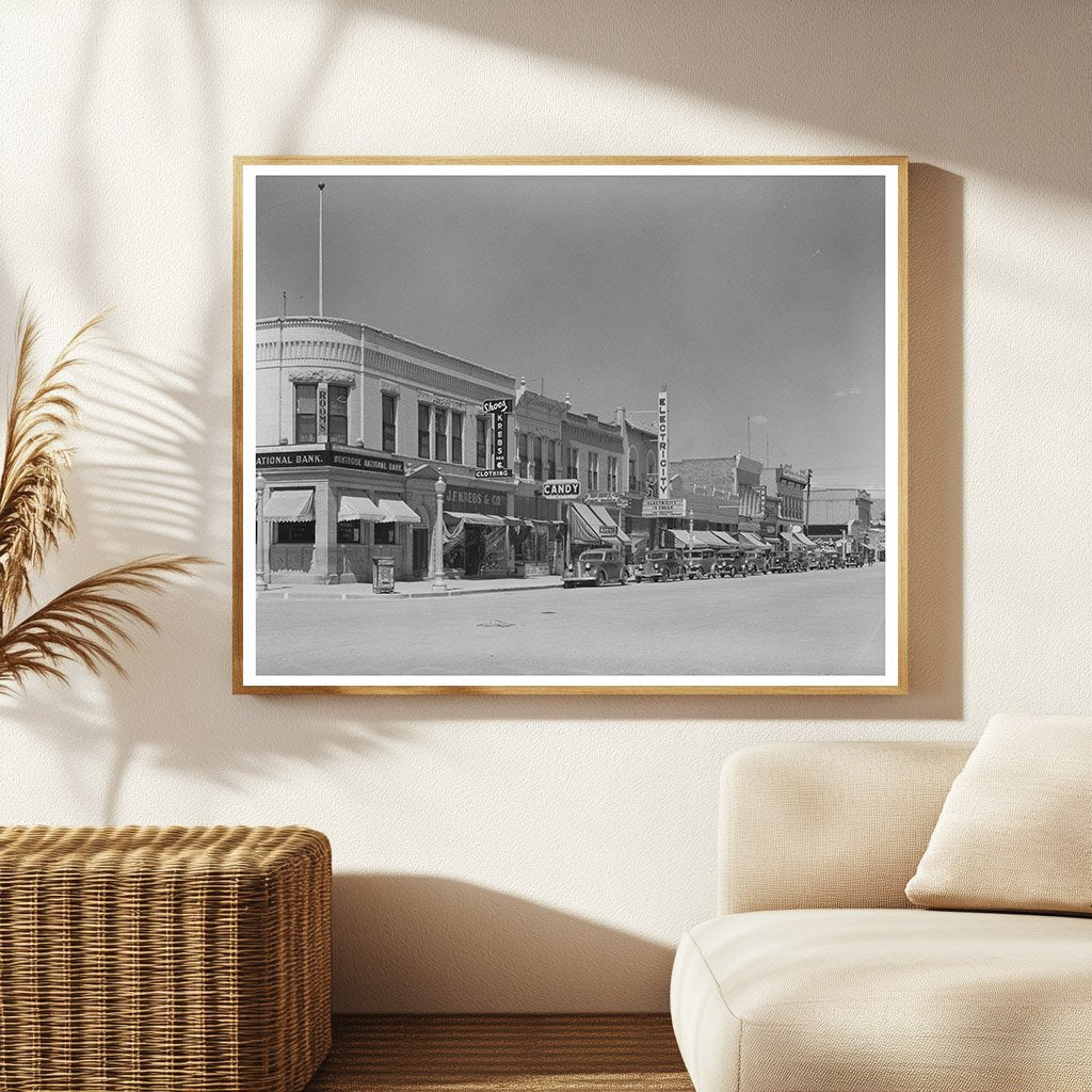 Montrose Colorado Main Street Scene September 1940