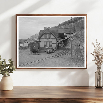 Ophir Colorado Railway Station September 1940 Image